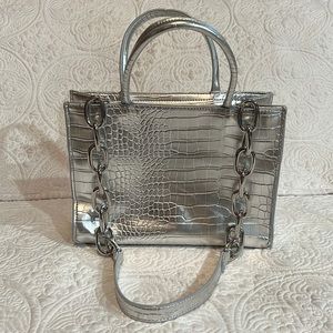 House Of Want Metallic Bag, Nwot